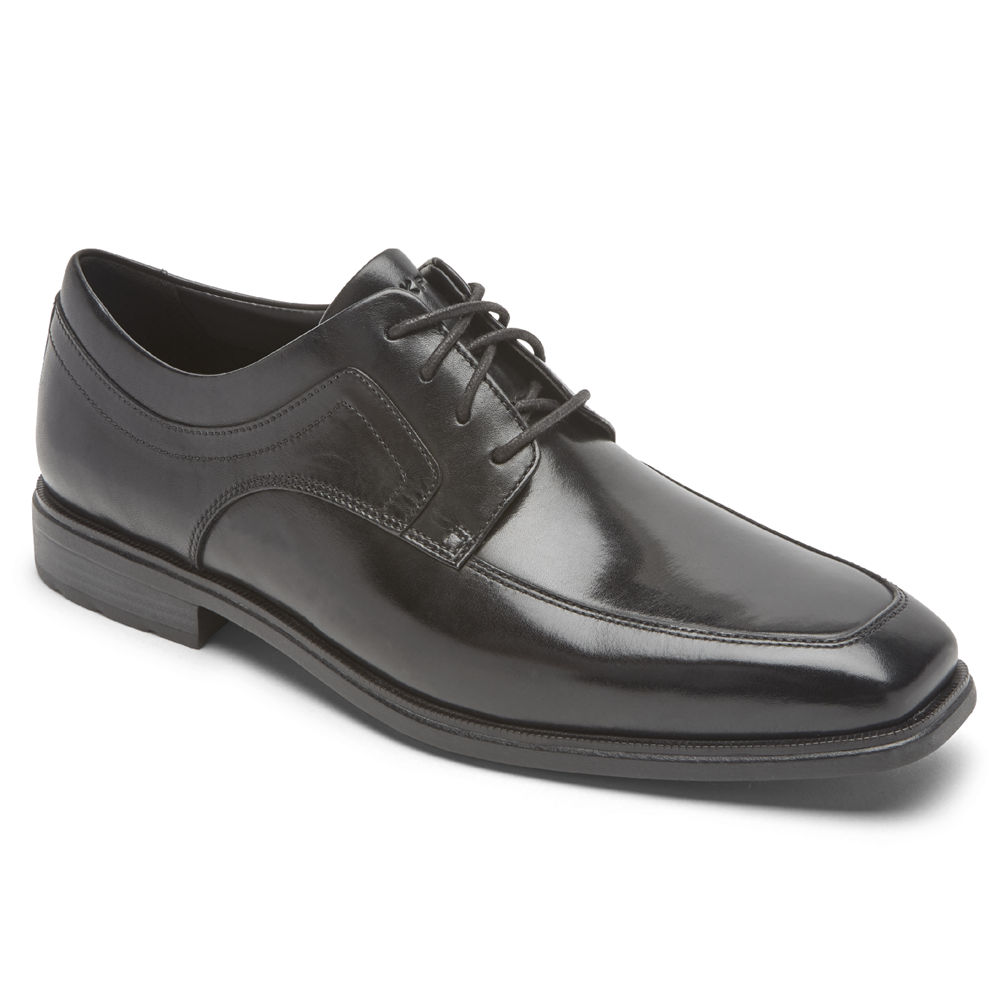 Rockport Singapore Mens Dress Shoes - Dres Sports Business 2 Apron Toe Black - OK7051834